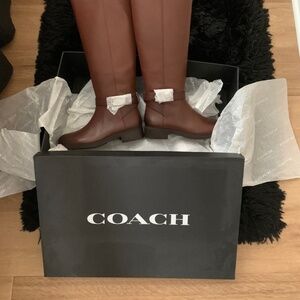 Coach Brown Boots (size 6)